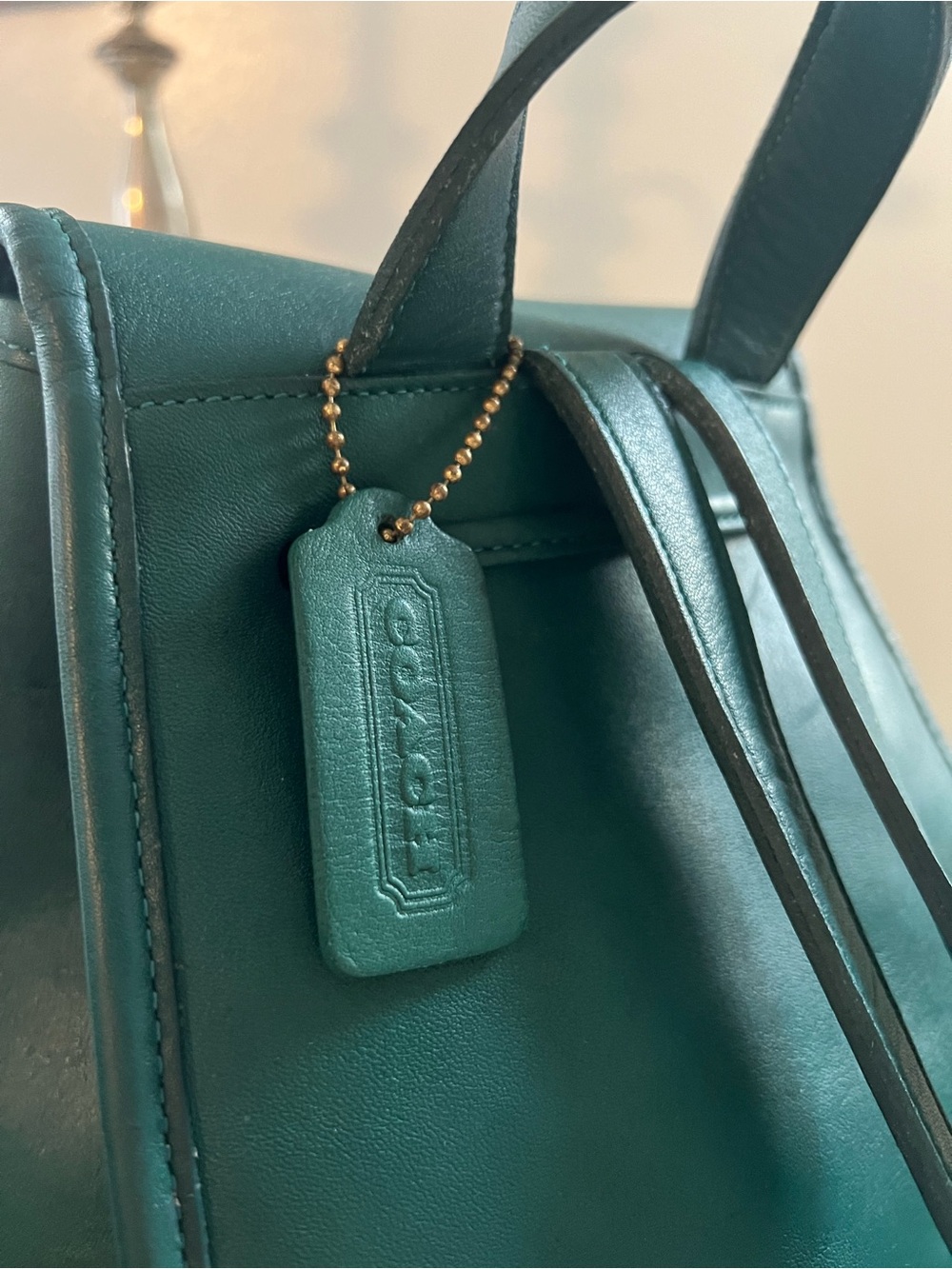 Vintage Coach Leather Daypack - Picture 6 of 9